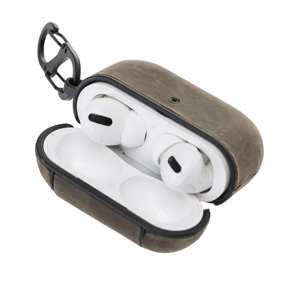 Leather AirPods Pro Fully Wrapped Shockproof Case by Hardiston - premium AirPods Cases
