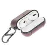 Leather AirPods Pro Fully Wrapped Shockproof Case by Hardiston - premium AirPods Cases