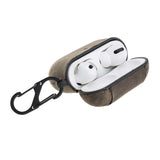 Leather AirPods Pro Fully Wrapped Shockproof Case by Hardiston - premium AirPods Cases