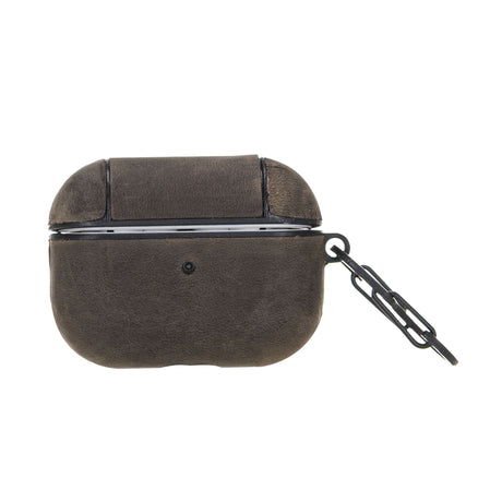 Leather AirPods Pro Fully Wrapped Shockproof Case by Hardiston - premium AirPods Cases