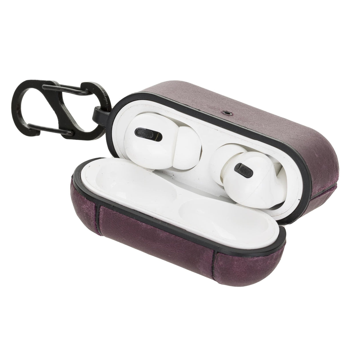 Leather AirPods Pro Fully Wrapped Shockproof Case by Hardiston - premium AirPods Cases