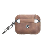 Leather AirPods Pro Fully Wrapped Shockproof Case by Hardiston - premium AirPods Cases