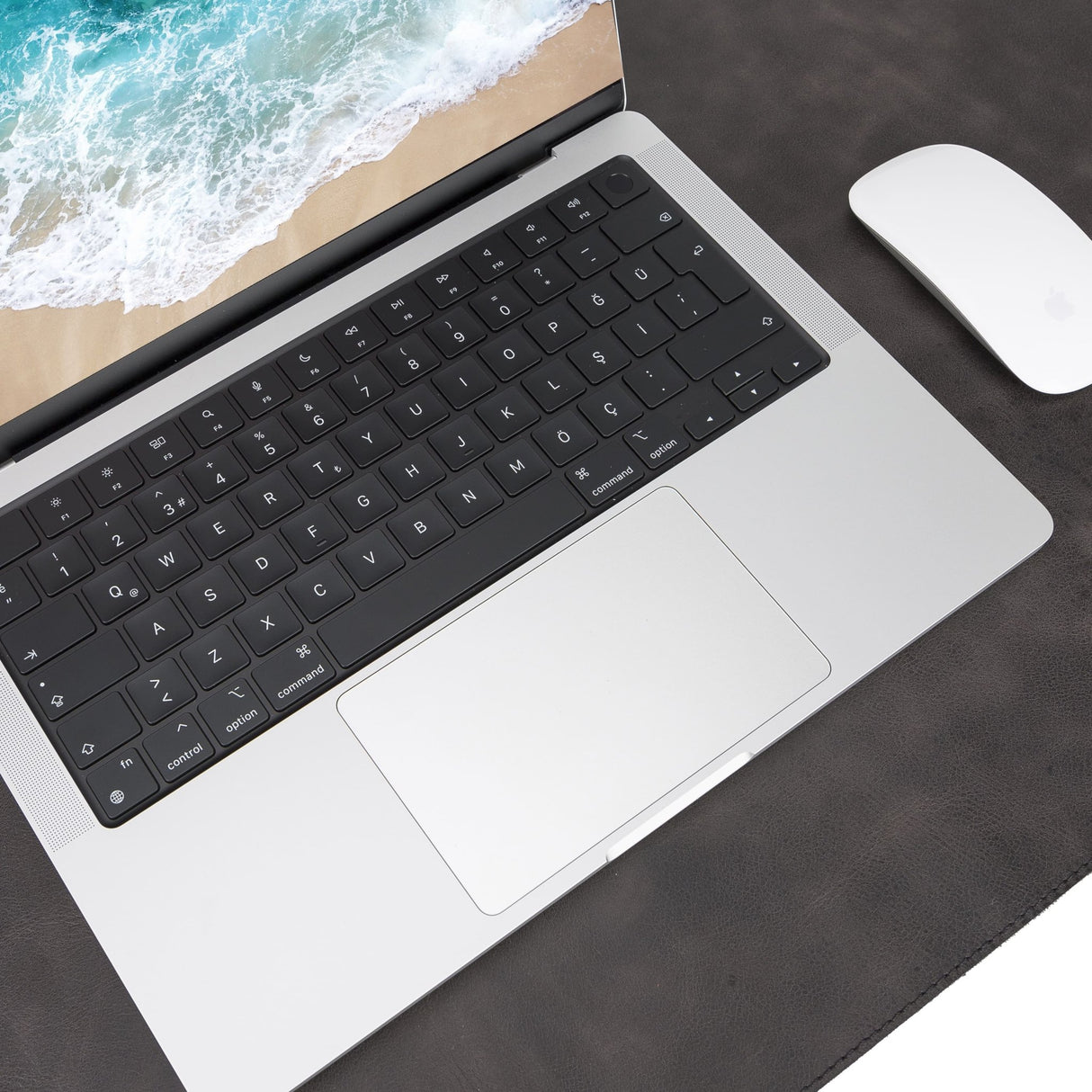 Leather Deskmat, Mouse and Keyboard Mat by Hardiston - premium