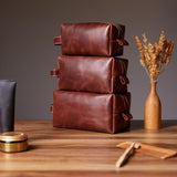 Leather Dopp Kit by Hardiston - premium Dopp Kits