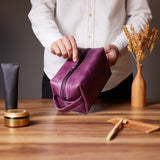 Leather Dopp Kit by Hardiston - premium Dopp Kits