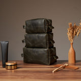 Leather Dopp Kit by Hardiston - premium Dopp Kits