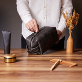 Leather Dopp Kit by Hardiston - premium Dopp Kits