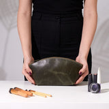Leather MakeUp Bag by Hardiston - premium Make Up Bags