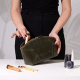 Leather MakeUp Bag by Hardiston - premium Make Up Bags