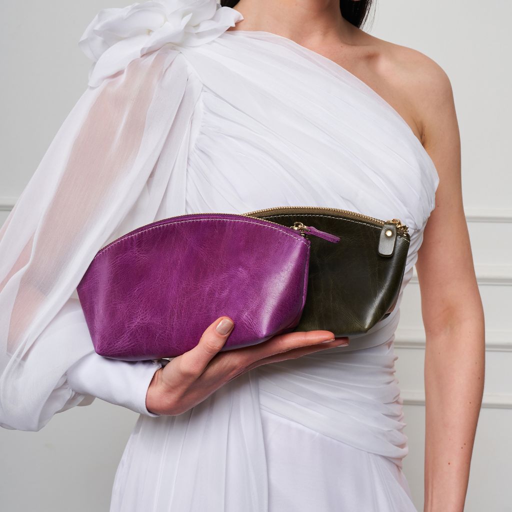 Leather MakeUp Bag by Hardiston - premium Make Up Bags