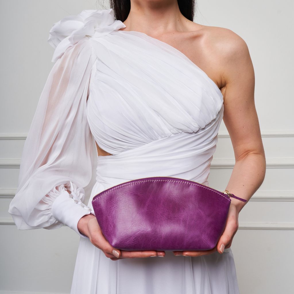 Leather MakeUp Bag