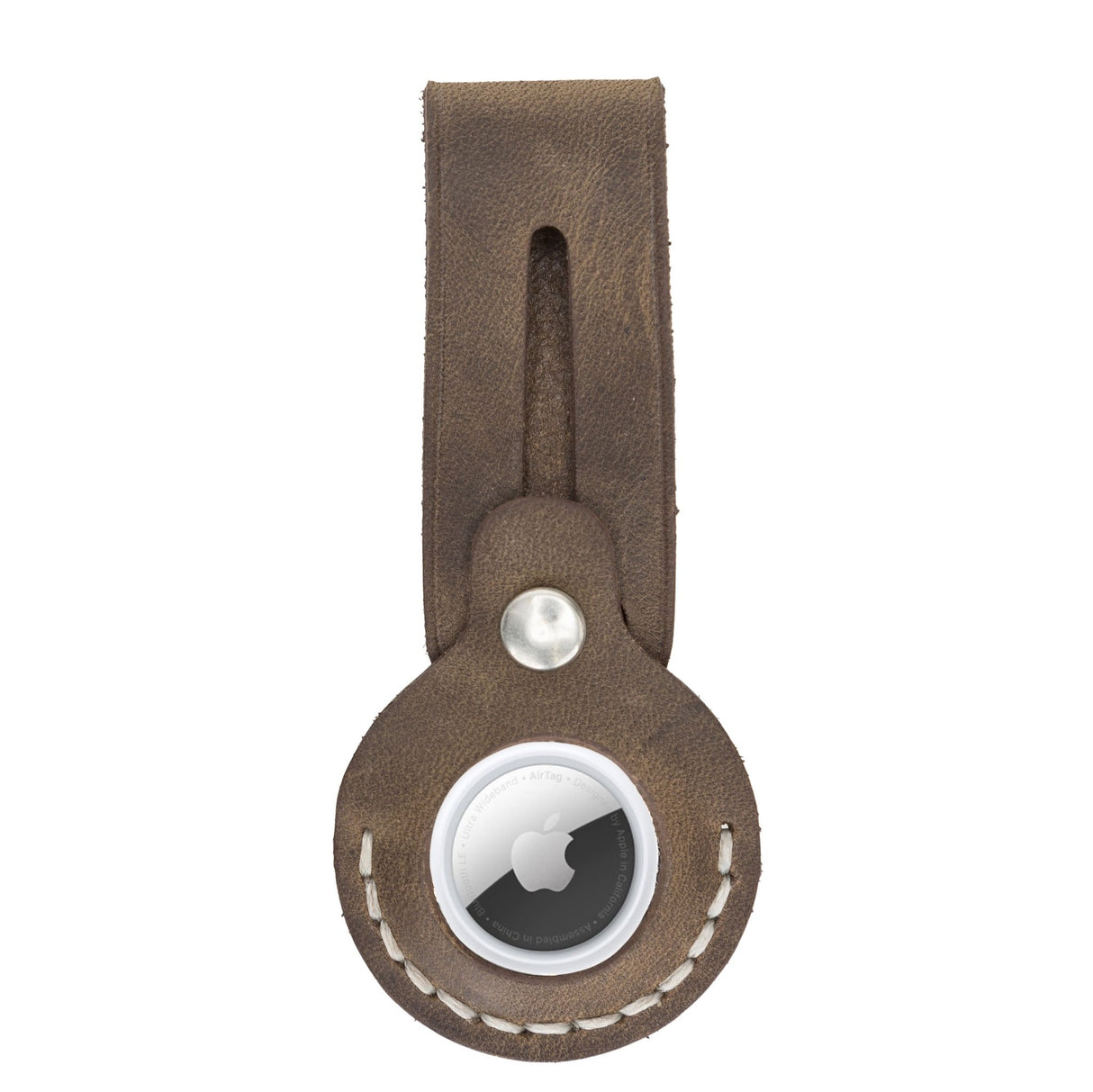 Premium Leather Loop AirTag Holder by Hardiston - premium AirTag Holders