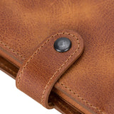 Premium RFID Blocking Leather Pop - Up AirTag Card Holder and Wallet by Hardiston - premium Card Holders