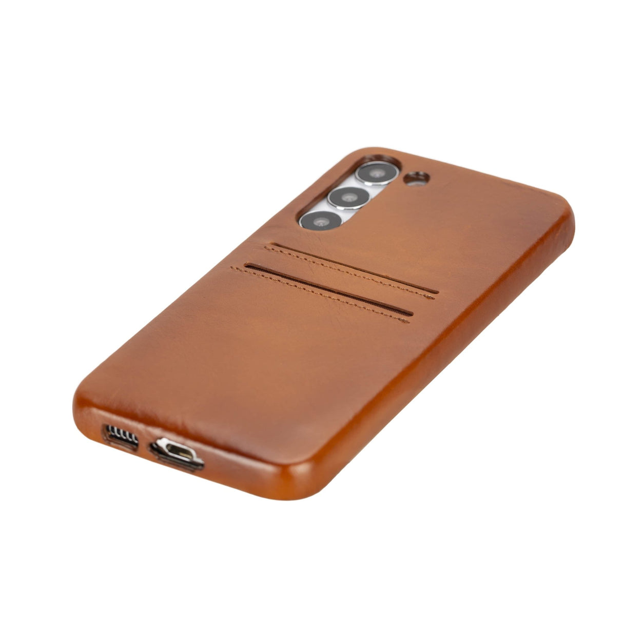 Samsung Galaxy S23 Plus Snap-on Full Cover Leather Case with Credit Card Slots Samsung Galaxy S23 Plus Snap-on Full Cover Leather Case with Credit Card Slots