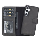 Samsung Galaxy S24 Magnetic Detachable Leather Wallet Case by Hardiston - premium mws_apo_generated