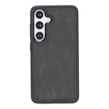 Samsung Galaxy S24 Magnetic Detachable Leather Wallet Case by Hardiston - premium Samsung S - 24 Cases