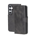 Samsung Galaxy S24 Magnetic Detachable Leather Wallet Case by Hardiston - premium Samsung S - 24 Cases
