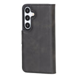 Samsung Galaxy S24 Magnetic Detachable Leather Wallet Case by Hardiston - premium Samsung S - 24 Cases