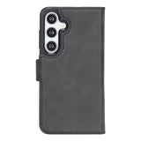 Samsung Galaxy S24 Magnetic Detachable Leather Wallet Case by Hardiston - premium Samsung S - 24 Cases