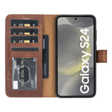 Samsung Galaxy S24 Plus Leather Wallet Case by Hardiston - premium Samsung S - 24 Cases