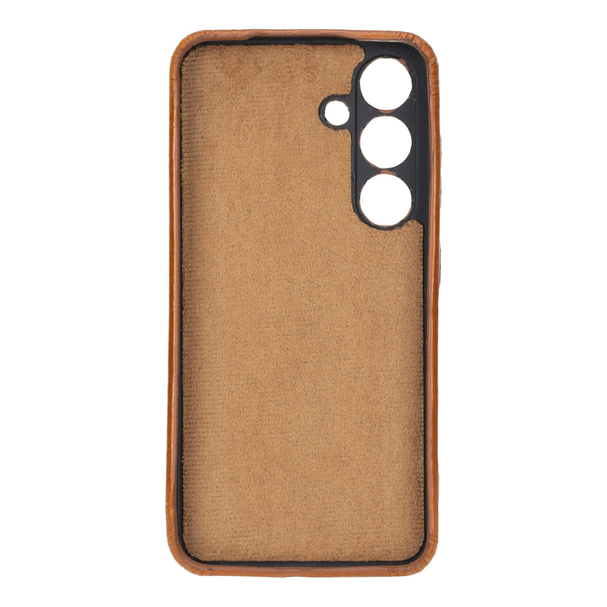 Samsung Galaxy S24 Snap - on Full Cover Leather Case with Credit Card Slots by Hardiston - premium Samsung S - 24 Cases