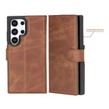 Samsung Galaxy S24 Ultra Leather Wallet Case by Hardiston - premium Samsung S - 24 Cases