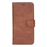 Samsung Galaxy S25 Magnetic Detachable Leather Wallet Case by Hardiston - premium Samsung S - 25 Cases