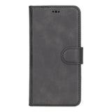 Samsung Galaxy S25 Magnetic Detachable Leather Wallet Case by Hardiston - premium Samsung S - 25 Cases
