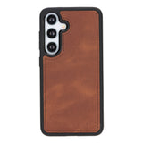 Samsung Galaxy S25 Magnetic Detachable Leather Wallet Case by Hardiston - premium Samsung S - 25 Cases