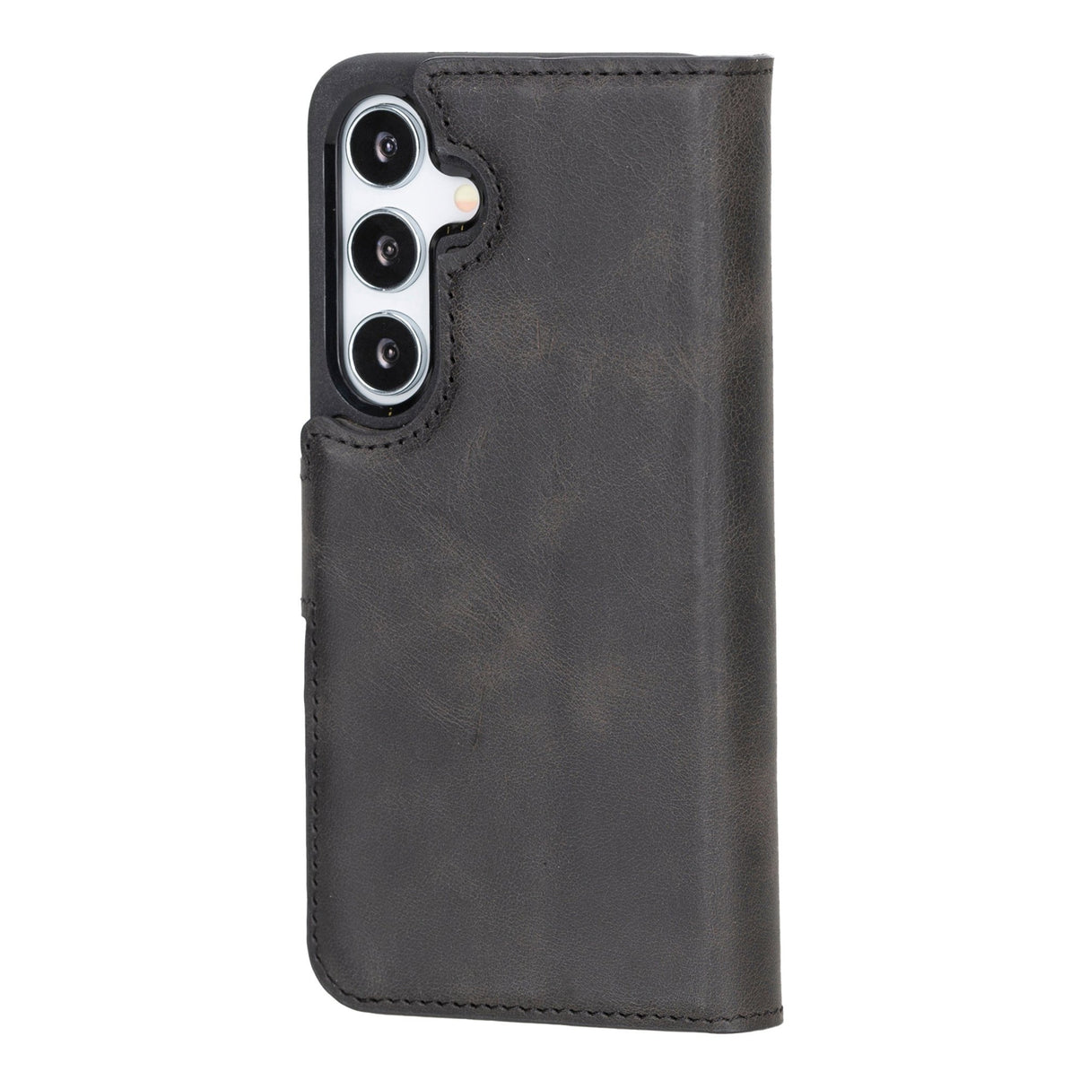 Samsung Galaxy S25 Magnetic Detachable Leather Wallet Case by Hardiston - premium Samsung S - 25 Cases