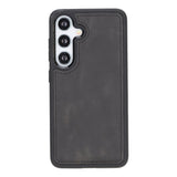 Samsung Galaxy S25 Magnetic Detachable Leather Wallet Case by Hardiston - premium Samsung S - 25 Cases