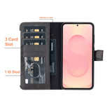 Samsung Galaxy S25 Plus Leather Wallet Case by Hardiston - premium Samsung S - 25 Cases