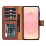 Samsung Galaxy S25 Plus Leather Wallet Case by Hardiston - premium Samsung S - 25 Cases
