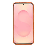 Samsung Galaxy S25 Snap - on Full Cover Leather Case with Credit Card Slots by Hardiston - premium Samsung S - 25 Cases