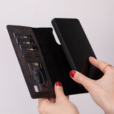 Samsung Galaxy S25 Ultra Leather Wallet Case by Hardiston - premium Samsung S - 25 Cases