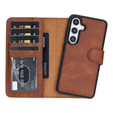 Samsung Galaxy S26 Magnetic Detachable Leather Wallet Case by Hardiston - premium Samsung S - 26 Cases