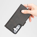 Samsung Galaxy S26 Magnetic Detachable Leather Wallet Case by Hardiston - premium Samsung S - 26 Cases