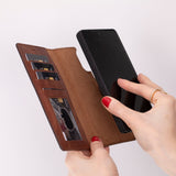 Samsung Galaxy S26 Ultra Magnetic Detachable Leather Wallet Case by Hardiston - premium Samsung S - 26 Cases
