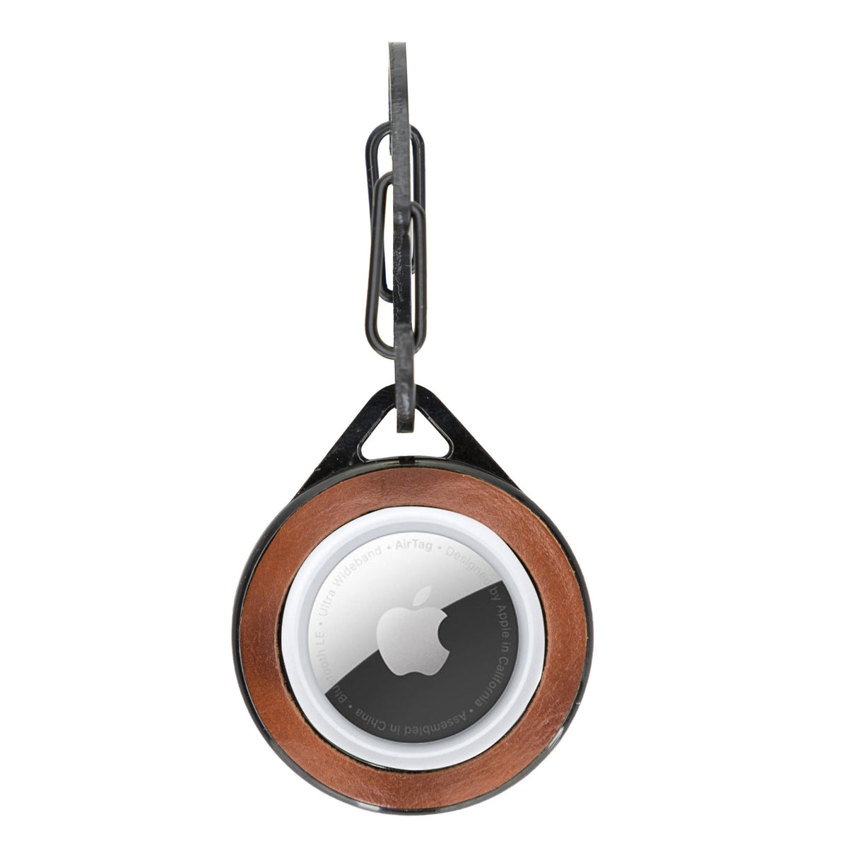 Secure Snap Leather AirTag Case by Hardiston - premium AirTag Holders