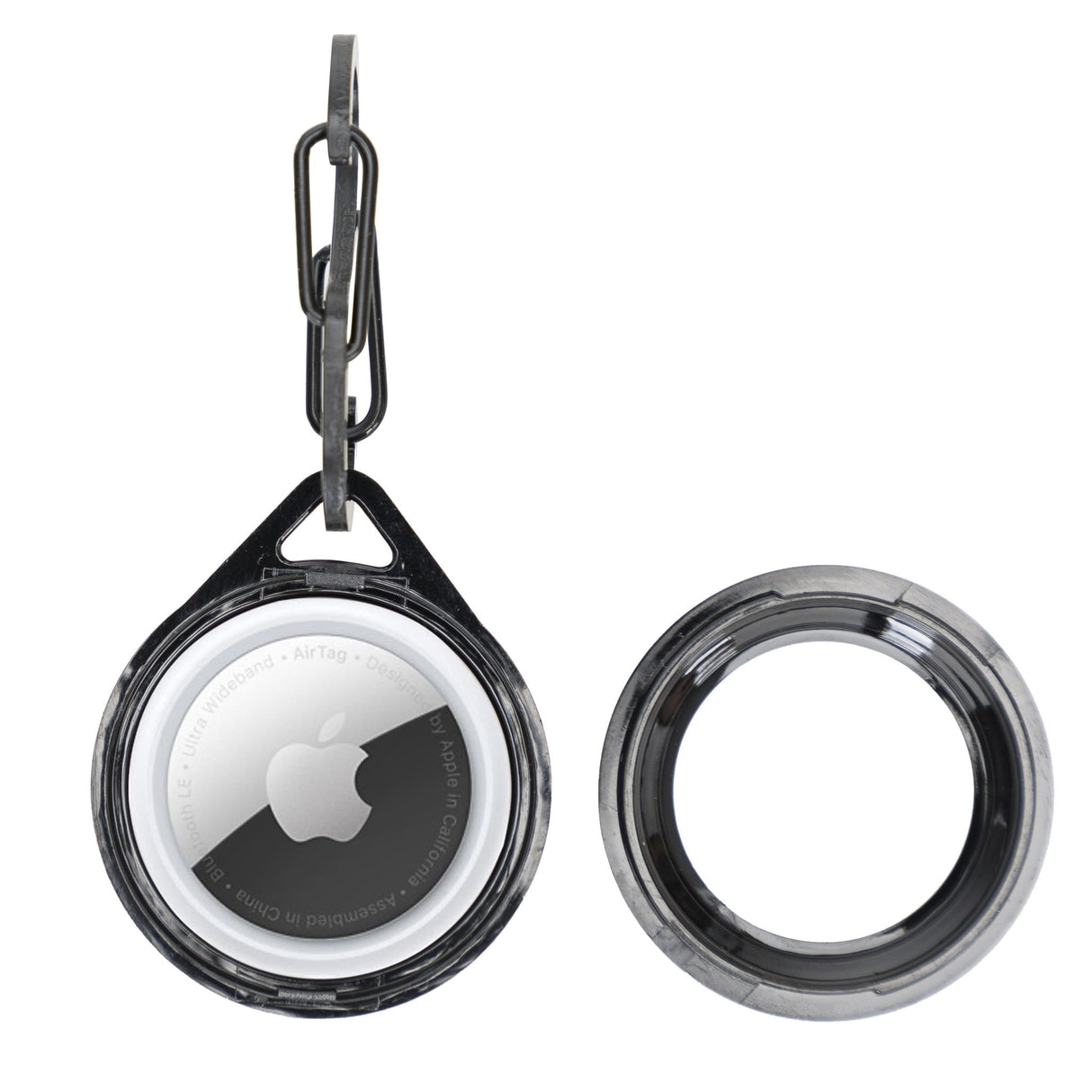 Secure Snap Leather AirTag Case by Hardiston - premium AirTag Holders