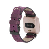Stitch End Leather Band for Fitbit Watch by Hardiston - premium Watch Bands - Fitbit