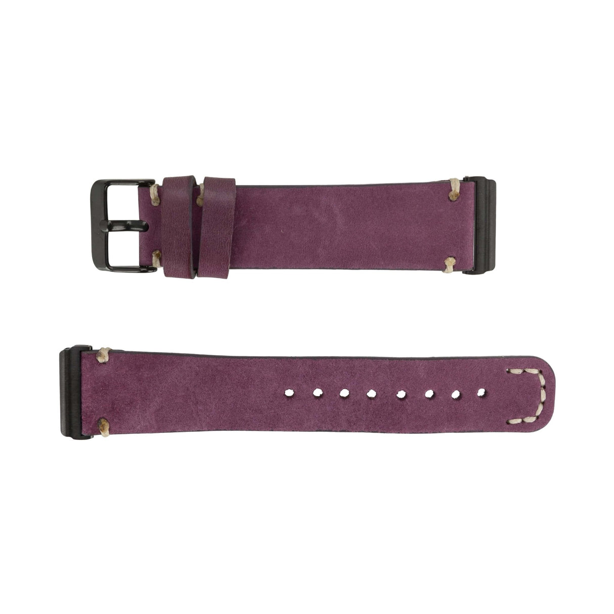 Stitch End Leather Band for Fitbit Watch by Hardiston - premium Watch Bands - Fitbit