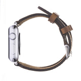 Twin Strap Leather Band for Apple Watch