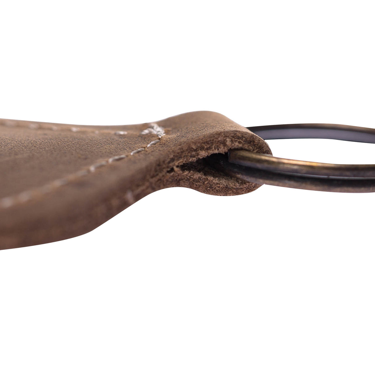 Ellipse Leather Keychain Holder