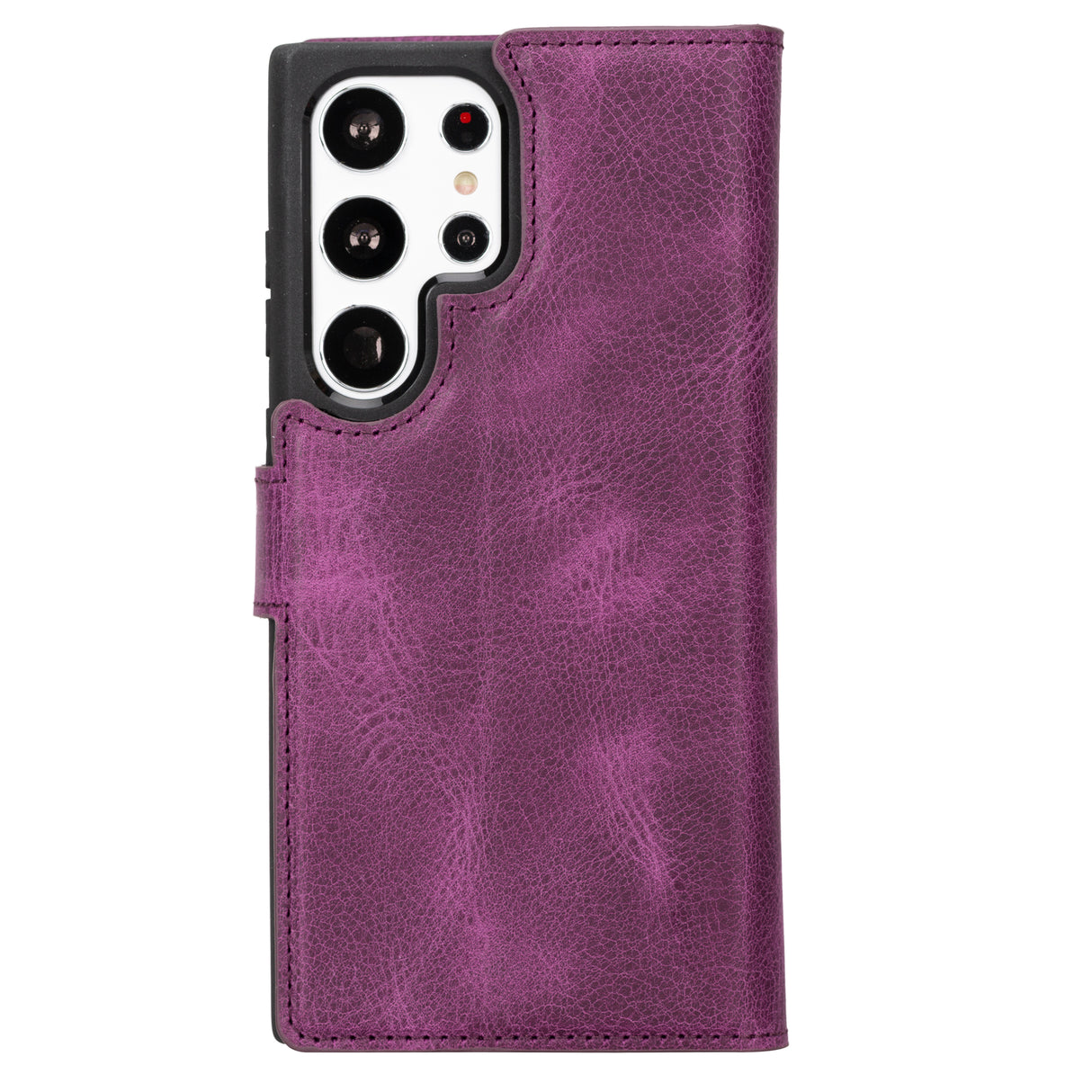 Samsung Galaxy S23 Ultra Magnetic Detachable Leather Wallet Case