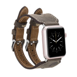 Twin Strap Leather Band for Apple Watch