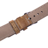 Amber Leather Apple Watch Band or Strap 38mm, 40mm, 42mm, 44mm for All Series - Venito - Leather - 7