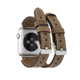 Twin Strap Leather Band for Apple Watch