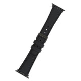 Black Leather Apple Watch Band or Strap 38mm, 40mm, 42mm, 44mm for All Series - Venito - Leather - 6