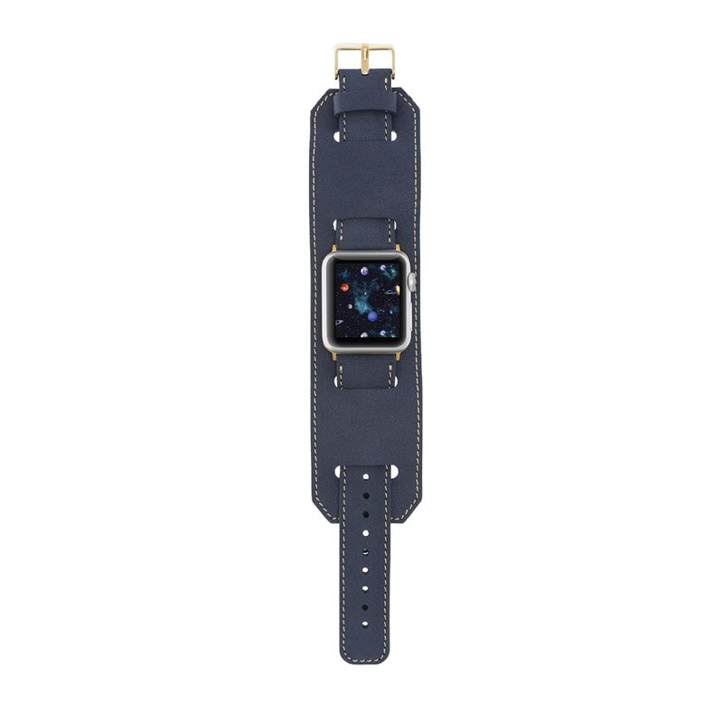 Cuff Leather Band for Apple Watch